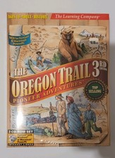 Oregon Trail 3rd Ed 1999 NEW NIB Sealed The Learning Company CD ROM Windows Mac picture