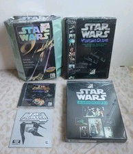RARE STAR WARS 90s Apple MAC Programs Computer Audio Video Mint In Box LucasArts picture