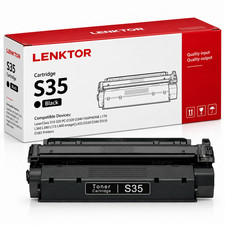 S35 1PK BK Toner Replacement for LaserCLASS 310 510 FAXPHONE L170 D320 D340 D383 picture