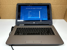 HP 14 Series Laptop AMD E2-7110 Processor 4GB RAM 32GB eMMC Windows 10 Installed picture