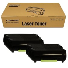 Eurotone 10x Toner Cartridge Compatible for Lexmark 51B2000 Black PLUS25 picture