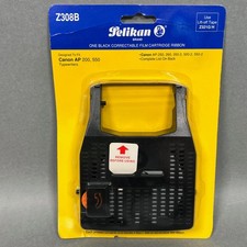 Pelikan Z308B Black Cartridge Ribbon for Canon AP 200, 550 Typewriters VTG NOS picture