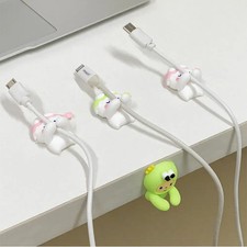 Cable Clips Cartoon Cable Organizer Sticky Hooks Cable Holder Animals Cable Hold picture