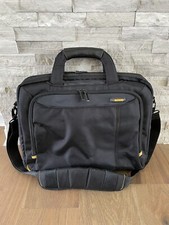Targus Safeport Topload Computer Case Bag Black Orange Accents Excellent Cond picture