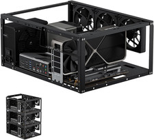 PC Test Bench,Open Air PC Case,Open Frame Computer Chassis, DIY Stackable Techbe picture
