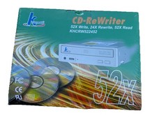 K Hypermedia 52X CD-ReWriter Internal CD-RW Desktop Computer Drive picture
