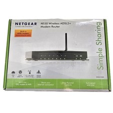 Netgear DGN1000-100AUS N150 Wireless ADSL2+ Modem Router (Pre-owned) picture