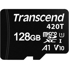 Transcend TS128GUSD420T 128GB Class 10 UHS-I Industrial MicroSD Card picture