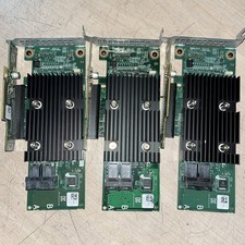 x3 GENUINE DELL 12GB SAS HBA LOW PROFILE CONTROLLER CARD 130M1/0PJW9F picture