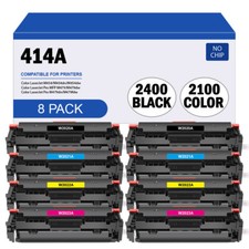 8 Pack W2020A Compatible with HP 414A Toner MFP M479fdw M454dw M454dn [No Chip] picture