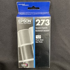 Epson 273 Photo black Ink Cartridge T273120  New expired 6/2011 picture
