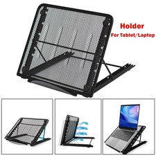 1x Foldable Laptop Stand Angle Adjustable Tablet PC Holder Riser Holder Stander picture