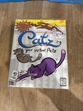 Catz Virtual Petz PC Game Vtg 1997 Windows 95 CD Rare Big Box picture