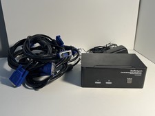 StarTech SV231DDVDUA 2-Port DVI USB KVM Switch w/ Audio **USED EXCELLENT** picture