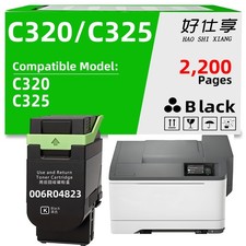 C320 C325 Black Toner Cartridge 2200Pages Compatible for Xerox C320/DNI C325/DNI picture