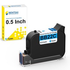 BENTSAI BB22C 0.5 Inch Print Height Original Height, Cyan picture