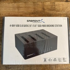 Sabrent 4-Bay USB 3.0 SATA 2.5” / 3.5” SSD / HDD Docking Station picture
