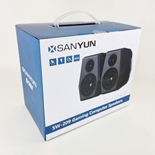 Sanyun SW209 36W PC Gaming Speakers RGB Desktop Computer Bluetooth USB picture