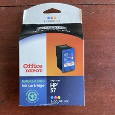 Office Depot Tri-Color Ink Cartridge HP57 For HP DeskJet Inkjet picture
