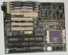 PCChips M507 Socket 7 ISA Retro Motherboard + Intel Pentium 75MHz + 32MB EDO RAM picture
