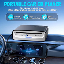 Portable External USB & Bluetooth Car DVD CD MP4 MP3 Player Plug & Play SX2800A picture