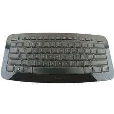 Microsoft Arc Wireless Keyboard Black Model 1392 USB Receiver X821496-001 PC picture