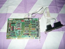 Vintage MIC-500 Rev D ISA I/O Controller Card Serial Parallel Gameport Used Good picture