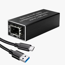 ONTi F8211G Mini PoE SFP Media Converter 1.25G Gigabit Fiber Switch USB-C picture