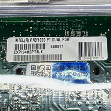 Intel PRO/1000 PT Dual Port PCIe Network Adapter Card EXPI9402PTBLK picture