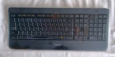 Logitech K800 Wireless Backlight Illuminated Keyboard Tested Works Fine Y-R0011 picture