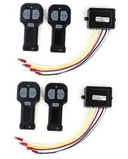 12V Wireless Winch Remote Control Kit - 4 Pack Universal 5Wire Receiver picture