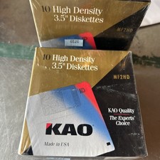 NEW/SEALED 2PK OF 10 KAO 3.5