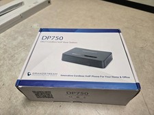 Grandstream DP750 DECT VoIP Base Station 3 Way Audio Conferencing - (Black) NOB picture