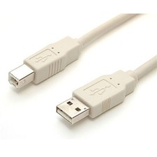 StarTech USBFAB_10 10 ft Beige A to B USB 2.0 Cable-M/M Type A Male-Type B picture
