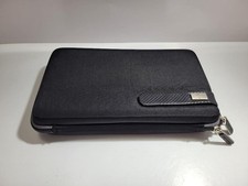 Case Logic Black Nylon Hard Tablet Sleeve Pouch Red Interior Protective Case picture
