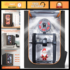 3D Printer Enclosure with LED Lights, Temperature Control, Medium Size Cover picture
