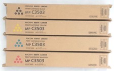 Genuine Ricoh Savin Lanier Toner SET  MP C3503  841813 841814 841815 841816 picture