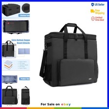 PC Travel Case Double Layer Desktop Tower Bag 19.7 Inch Water Resistant Nylon picture
