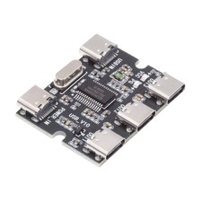 cablecc USB-C 2.0 1-to-3 HUB PCBA to 3-Port hub Board Power 10cm, Black  picture