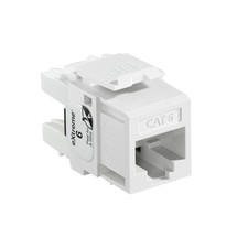 Leviton 61110-RW6 Extreme Category 6 UTP Quickport Jack White picture