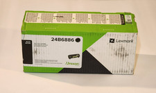 Lexmark 24B6886 Black Toner Cartridge M1246 Genuine New Sealed Box picture