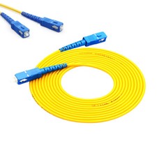 10PCS 3M SC-SC Simplex 9/125 SingleMode SM Fiber Optic Cable Patch Cord Jumper picture