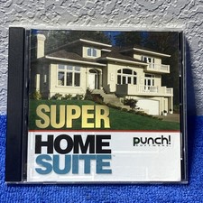 Punch Software Super Home Suite - Home Design Software  PC - CD ROM Win95 -98  picture