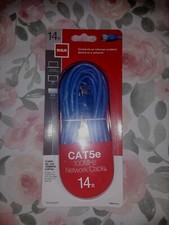 RCA CAT5e 100MHz Network Cable - 14-feet - TPH531BR ES CAW 03- NEW picture