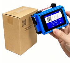 Rechargeable mini handheld inkjet printer date batch QR barcode picture