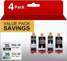 PGI-35 CLI-36 Ink Cartridges Replacement for Canon TR160 TR150 Ink Cartridges... picture