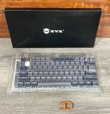 XVX Low Profile Keycaps 144 Grey White; With Tool, One Key Missing Unused picture