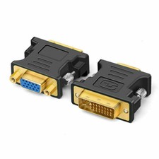 DVI-I Digital Dual Link Male 24+5 To Vga Adapter Computer Monitor Adapter USA picture