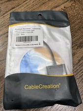 Genuine CableCreation USB 3.0 to VGA Black Adapter Cable & Disc CD0032 picture