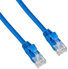 ELECOM CAT6A LAN Cable 3m Snagless Flexible Blue LD-GPAYC/BU3 Japan Import picture